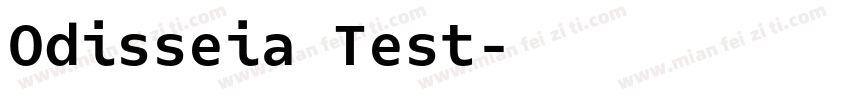 Odisseia Test字体转换